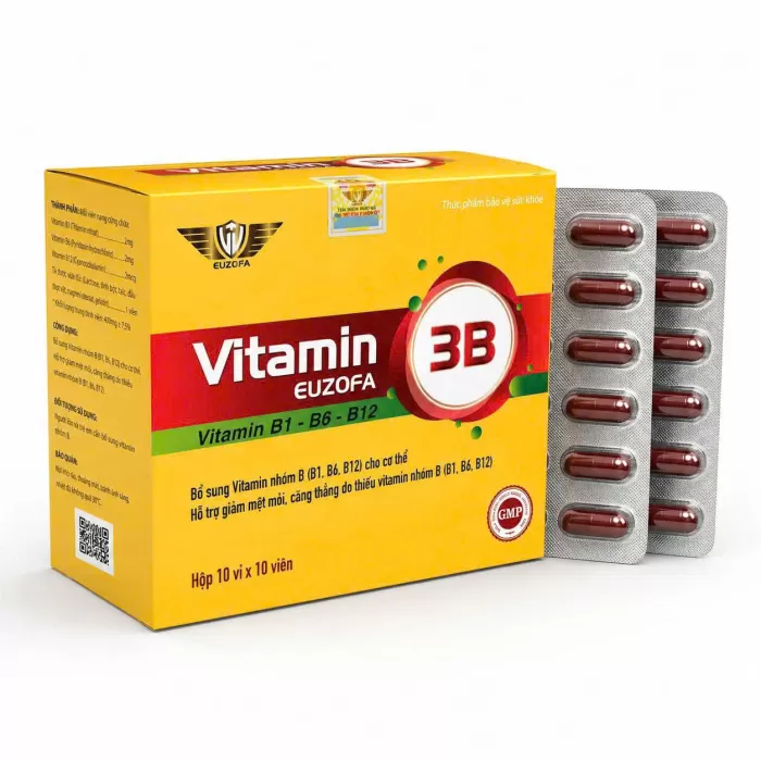 Vitamin 3B Hộp 100 Viên